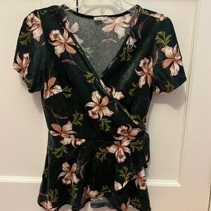 Elegant floral blouse
